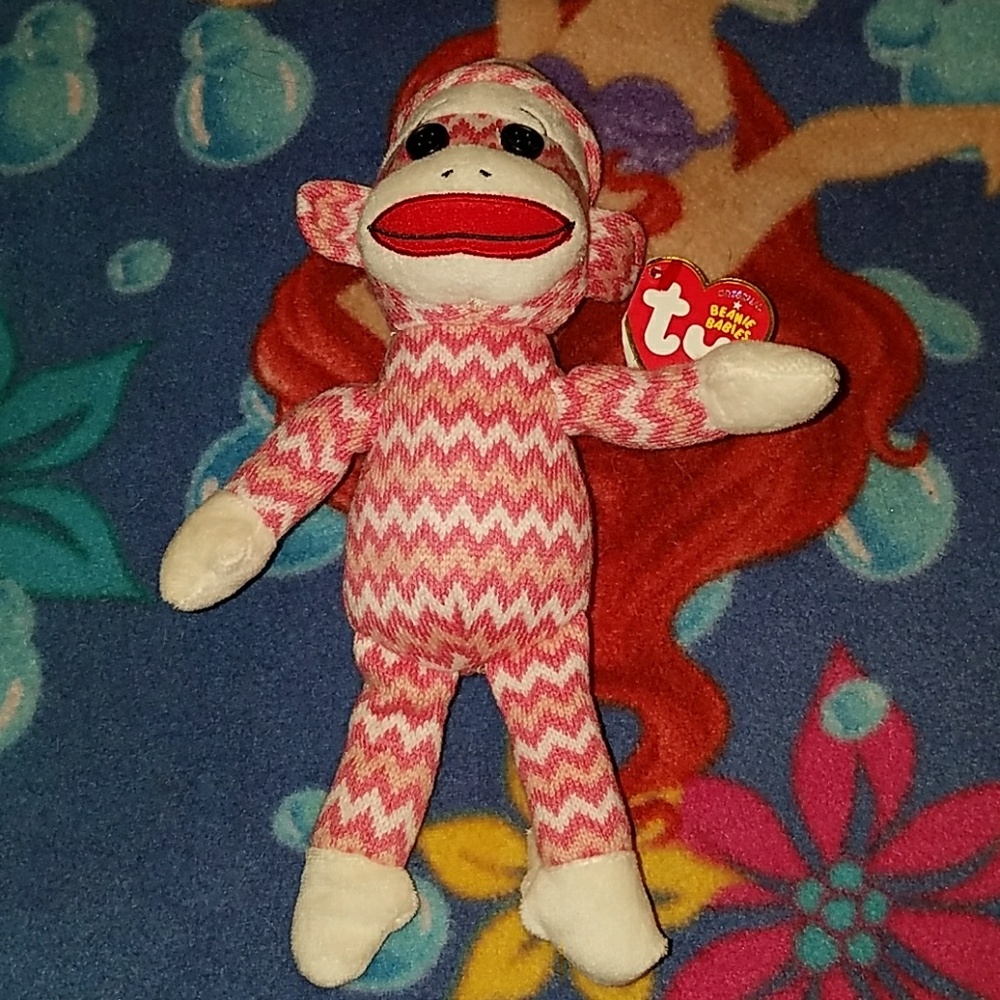 Chevron Sock Monkey
